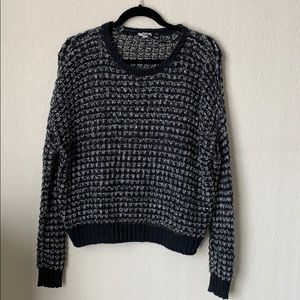 Black & White Lightweight Sweater